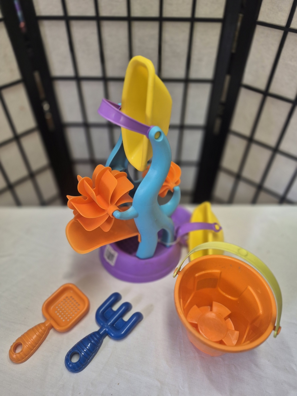 Source Unknown Multicolor Sand & Water Play Set - Orange, Yellow, Blue & Purple